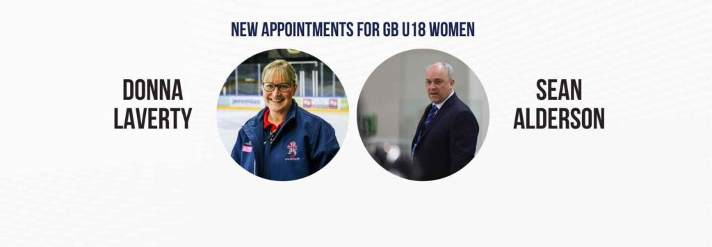 Donna Laverty and Sean Alderson appointed to GB Under-18 Women roles