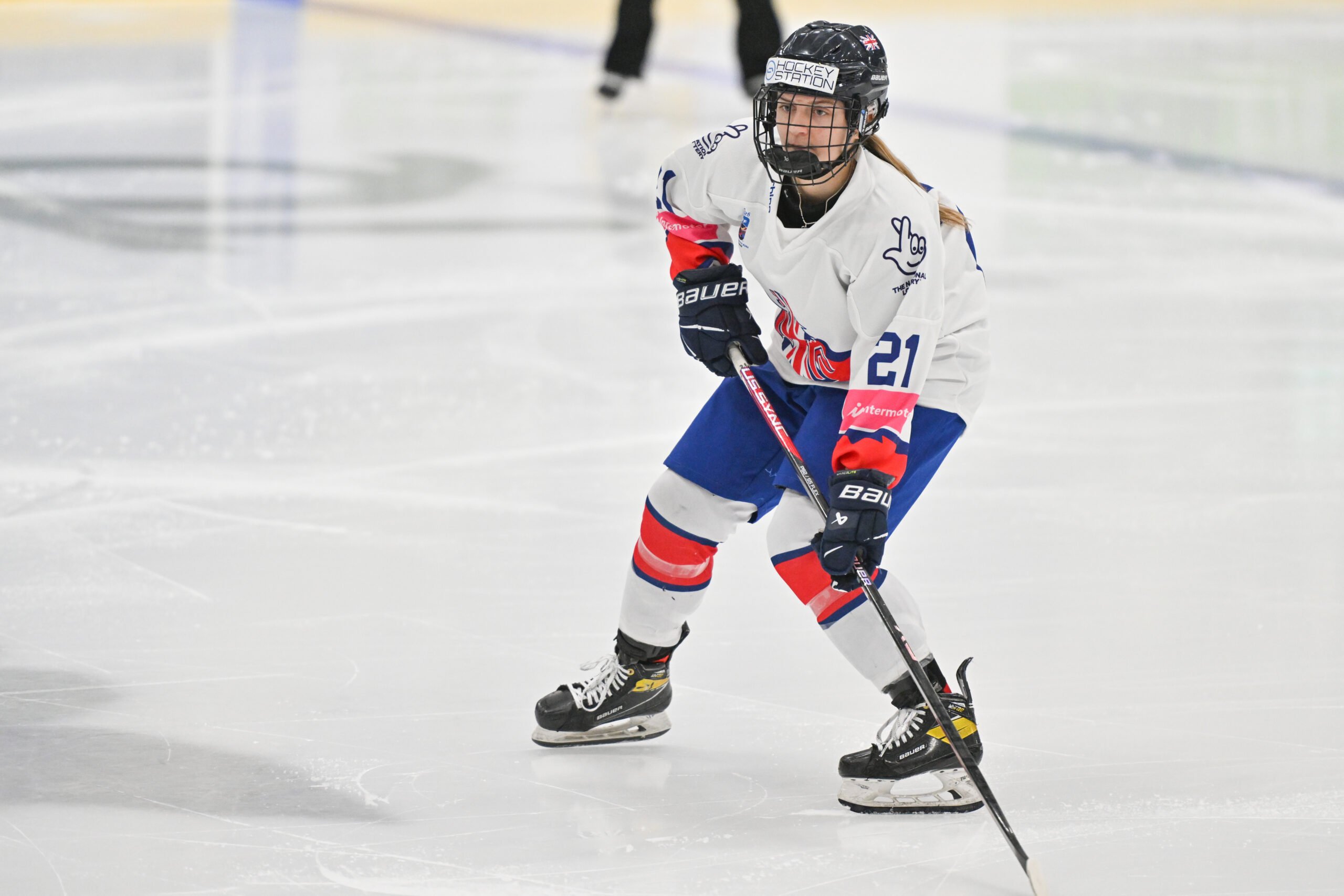 Ellie Wakeling in action for Great Britain